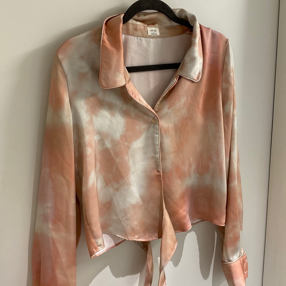 Satin shirt
